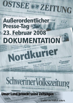 Dokumentation des Außerordentlichen Presse-Tages 2008